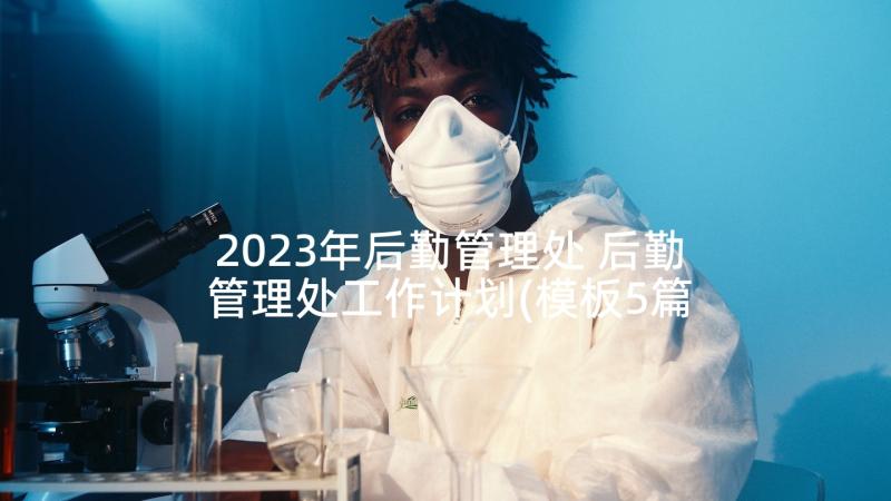 2023年后勤管理处 后勤管理处工作计划(模板5篇)