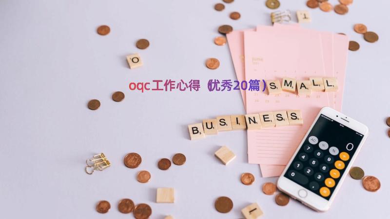 oqc工作心得（优秀20篇）