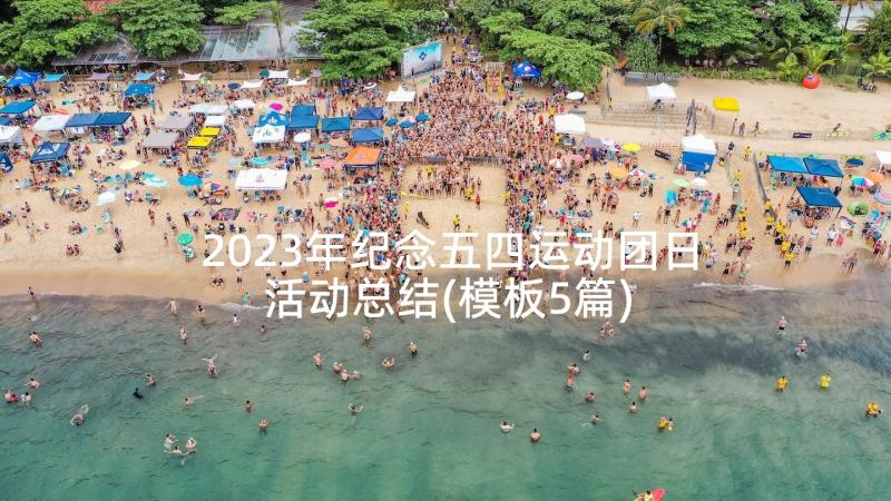 2023年纪念五四运动团日活动总结(模板5篇)