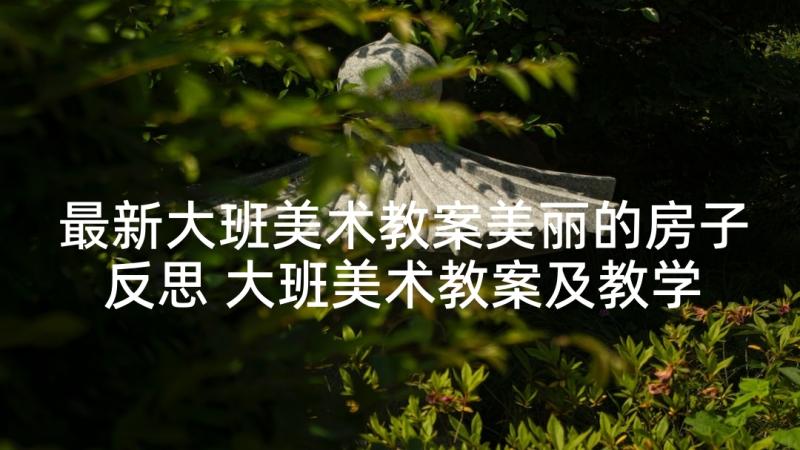 最新大班美术教案美丽的房子反思 大班美术教案及教学反思美丽的小花鸭(汇总5篇)