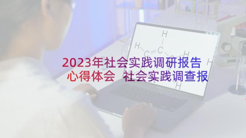 2023年社会实践调研报告心得体会 社会实践调查报告(大全5篇)