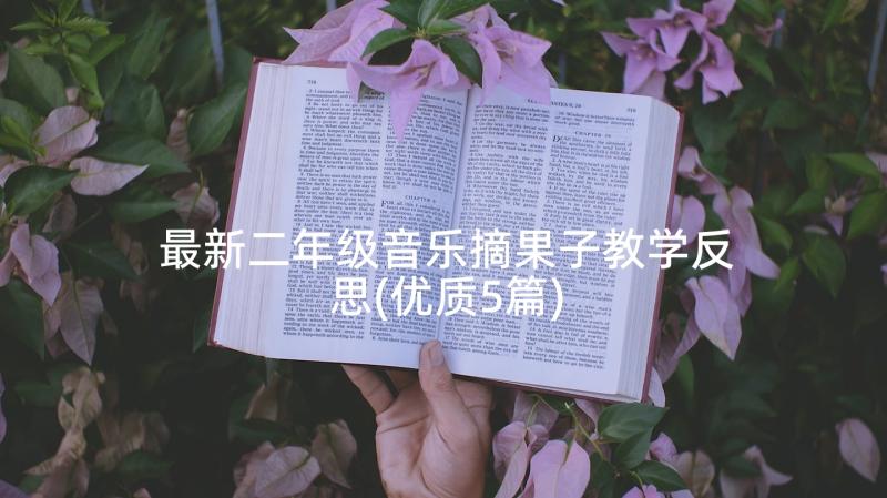 最新二年级音乐摘果子教学反思(优质5篇)