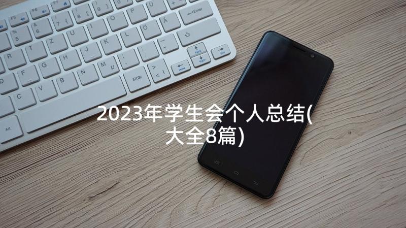 2023年学生会个人总结(大全8篇)