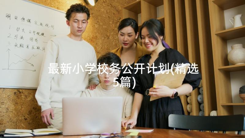 最新小学校务公开计划(精选5篇)