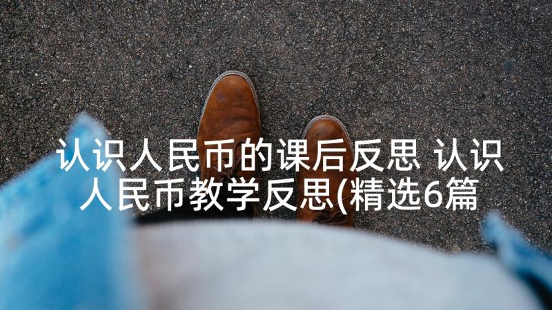 认识人民币的课后反思 认识人民币教学反思(精选6篇)