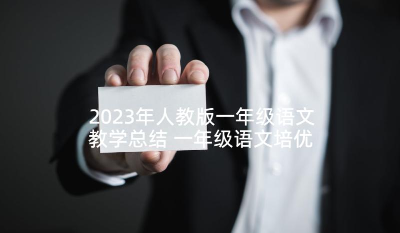 2023年人教版一年级语文教学总结 一年级语文培优辅差工作计划(优质5篇)