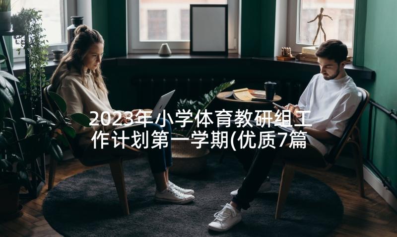 2023年小学体育教研组工作计划第一学期(优质7篇)