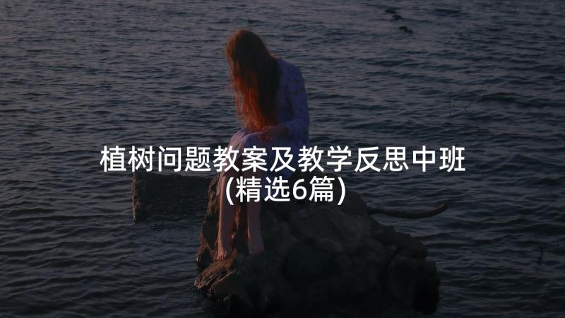 植树问题教案及教学反思中班(精选6篇)