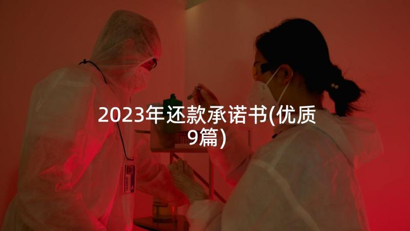 2023年还款承诺书(优质9篇)