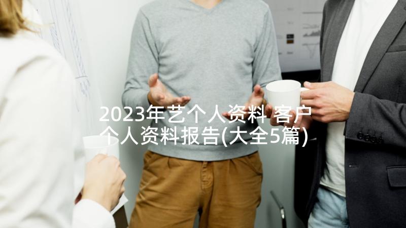 2023年艺个人资料 客户个人资料报告(大全5篇)