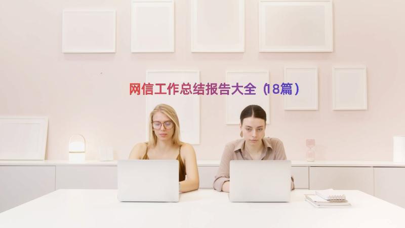 网信工作总结报告大全（18篇）