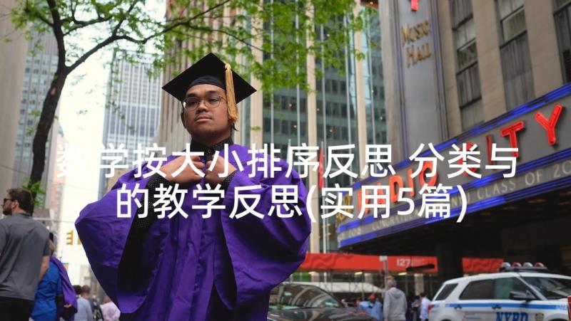 数学按大小排序反思 分类与的教学反思(实用5篇)