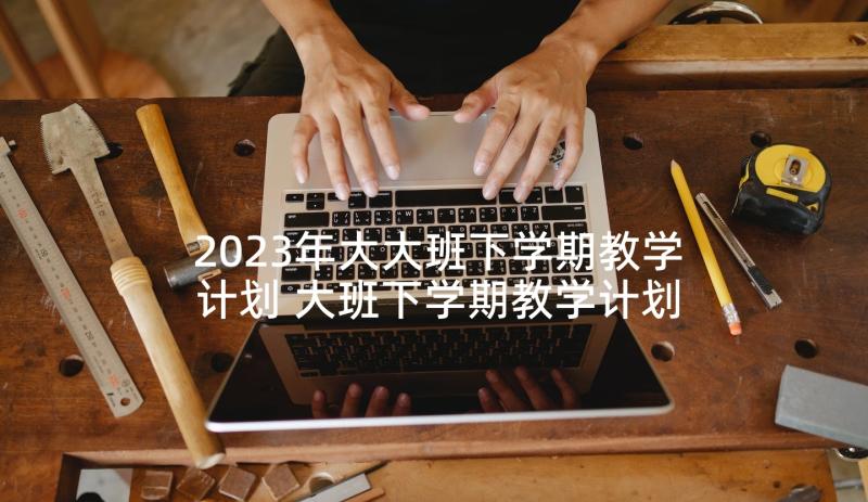 2023年大大班下学期教学计划 大班下学期教学计划(大全6篇)