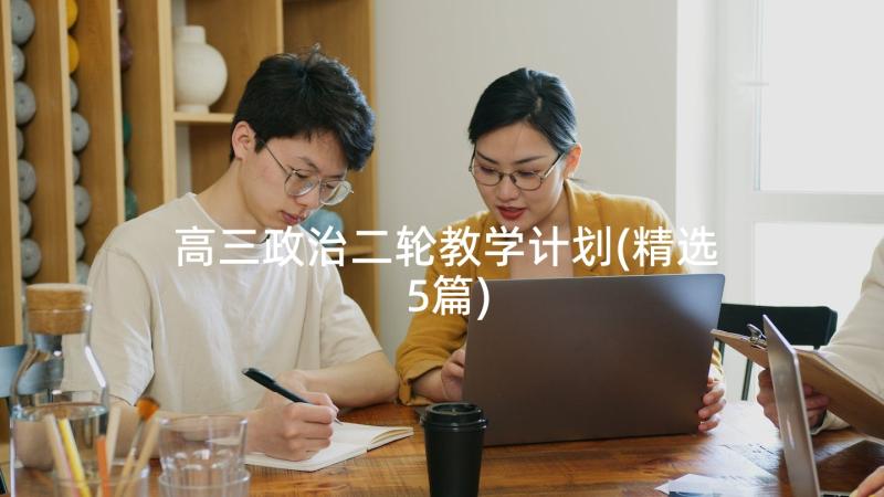 高三政治二轮教学计划(精选5篇)