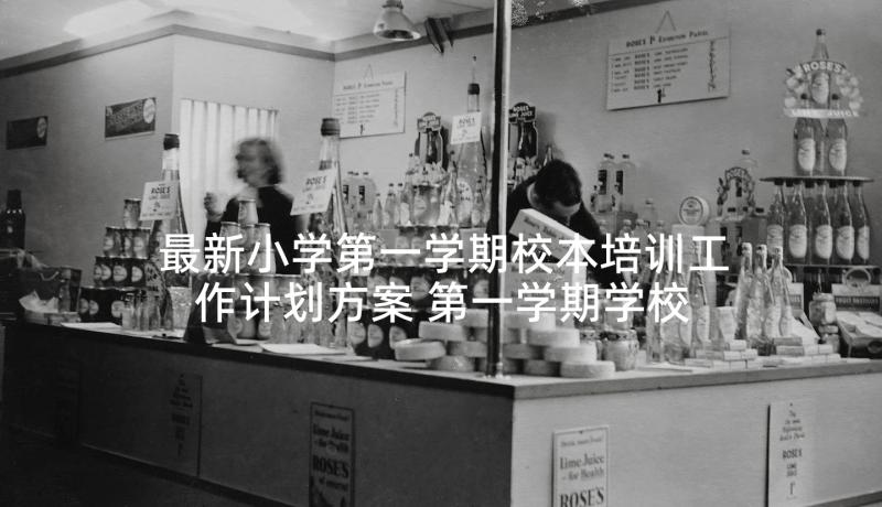 最新小学第一学期校本培训工作计划方案 第一学期学校校本培训工作计划(大全5篇)