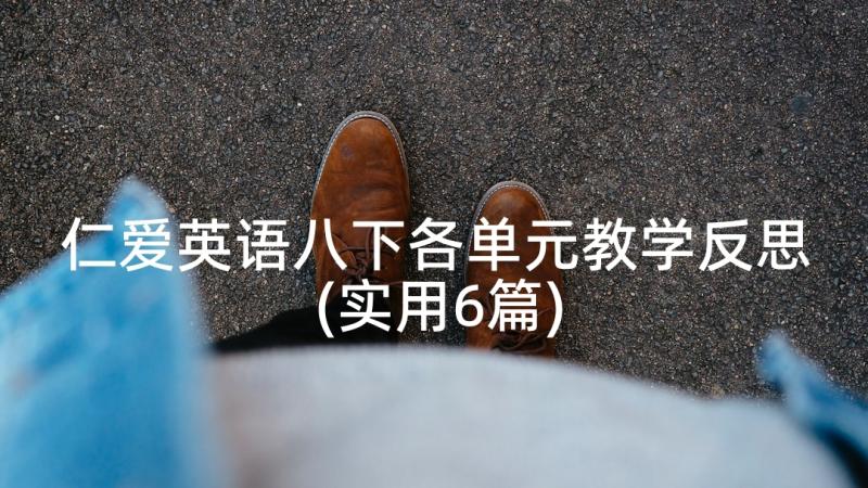 仁爱英语八下各单元教学反思(实用6篇)