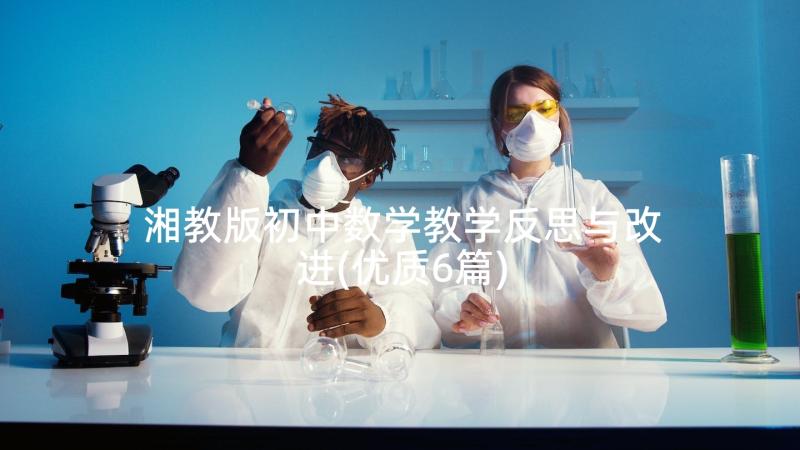 湘教版初中数学教学反思与改进(优质6篇)