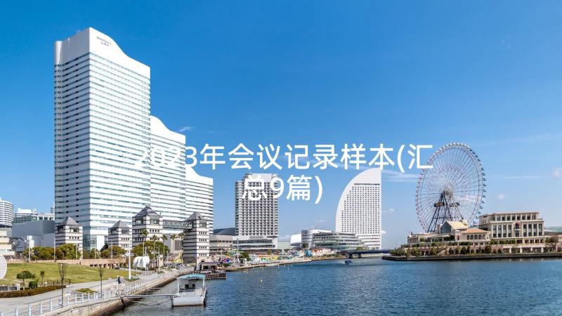 2023年会议记录样本(汇总9篇)