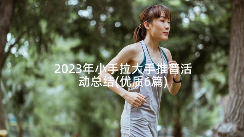 2023年小手拉大手推普活动总结(优质6篇)