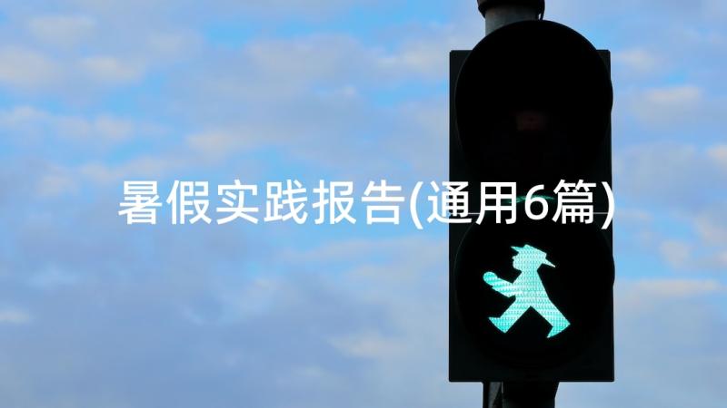 暑假实践报告(通用6篇)