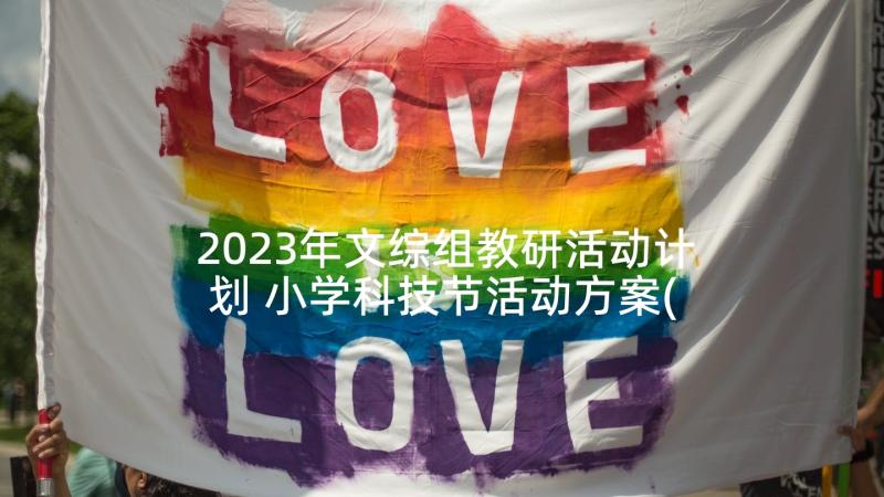 2023年文综组教研活动计划 小学科技节活动方案(模板10篇)