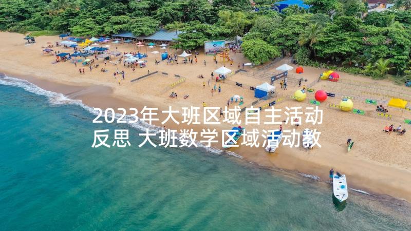 2023年大班区域自主活动反思 大班数学区域活动教案(通用9篇)