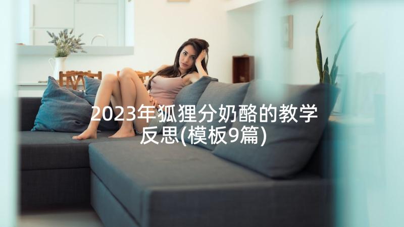 2023年狐狸分奶酪的教学反思(模板9篇)