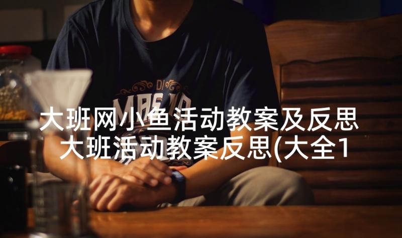 大班网小鱼活动教案及反思 大班活动教案反思(大全10篇)