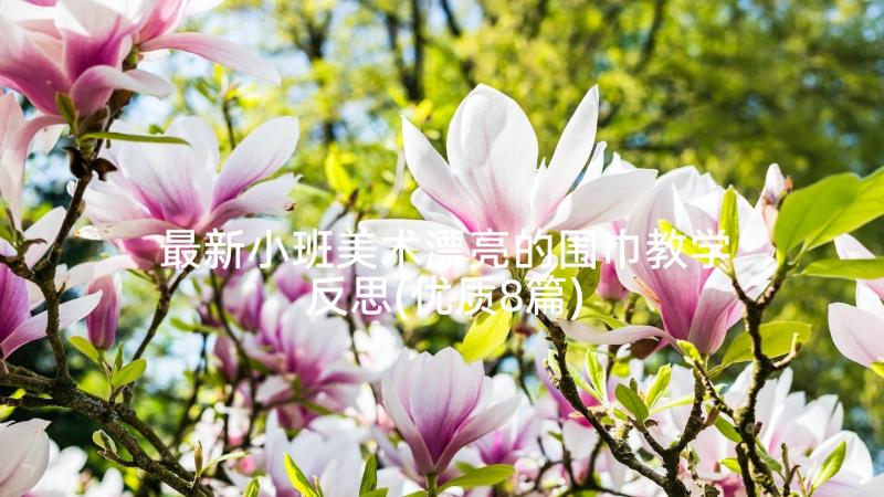 最新小班美术漂亮的围巾教学反思(优质8篇)