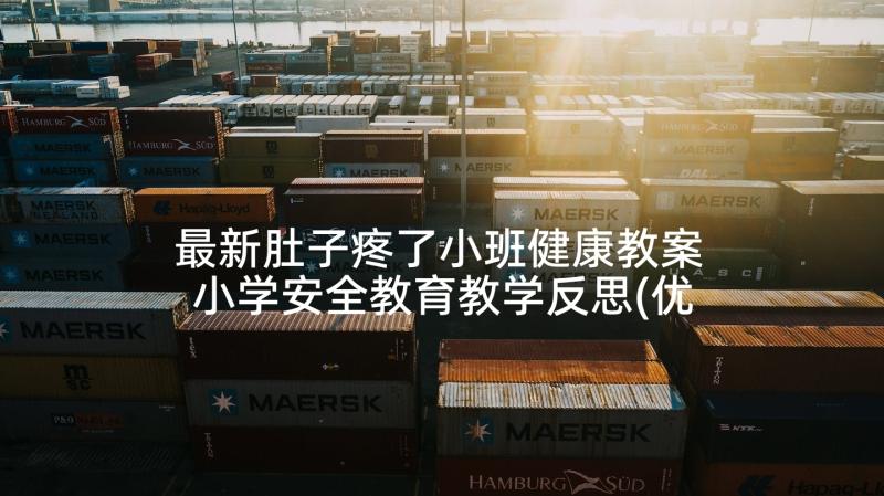 最新肚子疼了小班健康教案 小学安全教育教学反思(优质5篇)