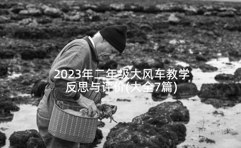 2023年二年级大风车教学反思与评价(大全7篇)