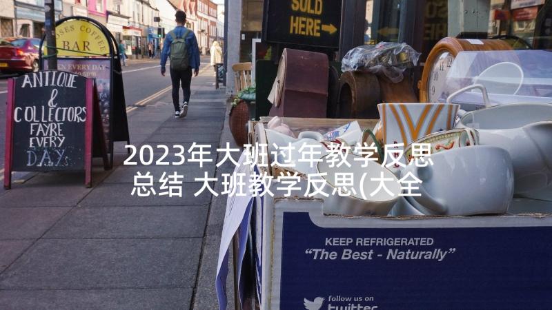 2023年大班过年教学反思总结 大班教学反思(大全8篇)