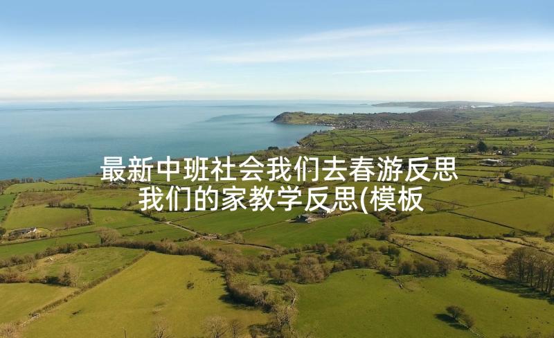 最新中班社会我们去春游反思 我们的家教学反思(模板9篇)