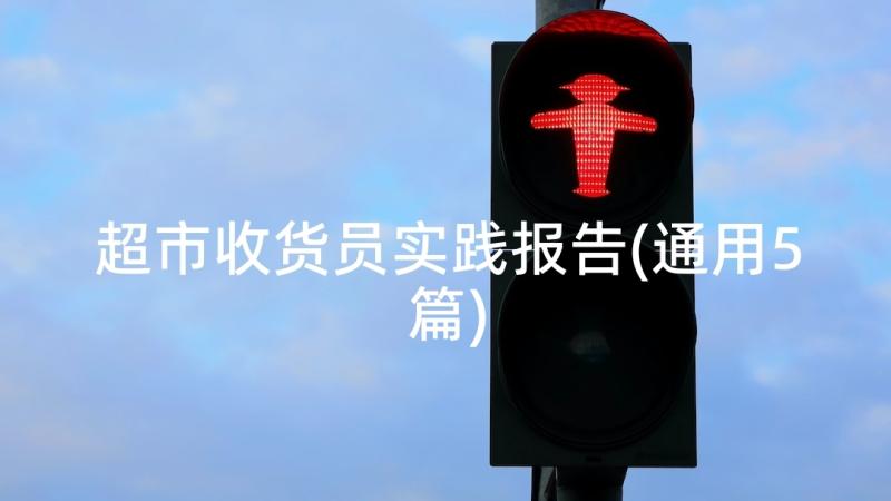 超市收货员实践报告(通用5篇)