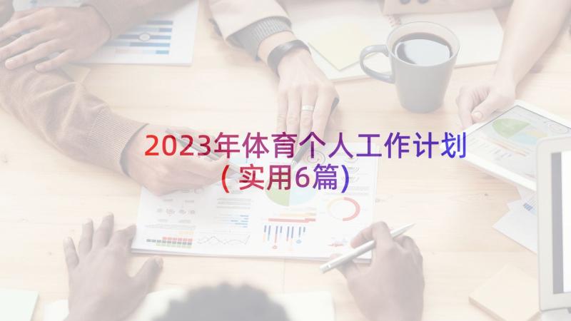 2023年体育个人工作计划(实用6篇)