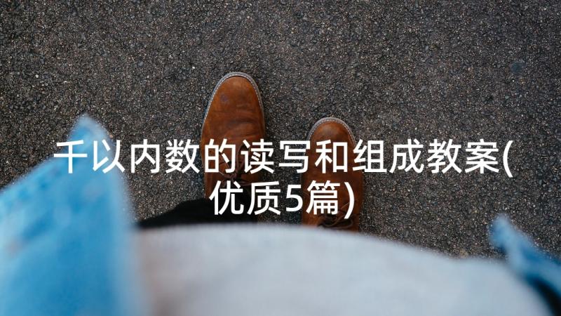 千以内数的读写和组成教案(优质5篇)