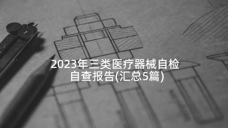 2023年三类医疗器械自检自查报告(汇总5篇)