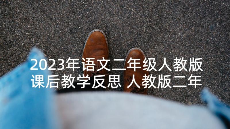 2023年语文二年级人教版课后教学反思 人教版二年级语文教学反思(通用5篇)