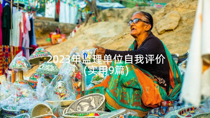 2023年监理单位自我评价(实用9篇)