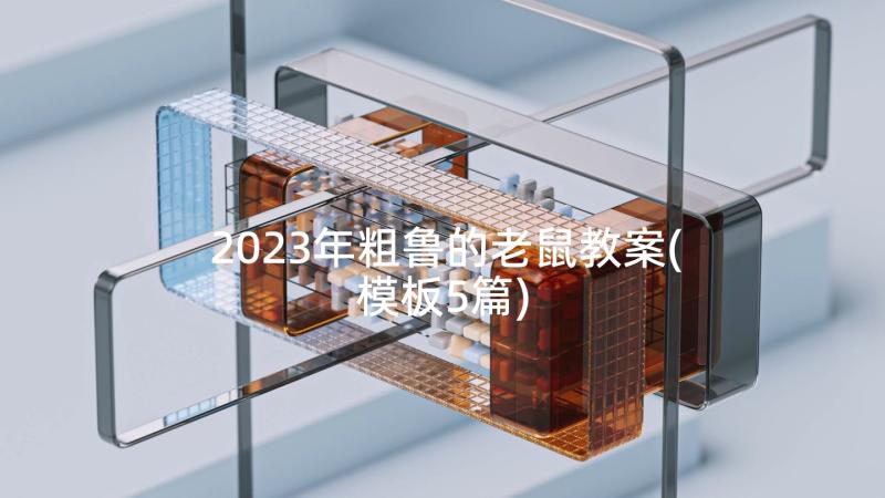 2023年粗鲁的老鼠教案(模板5篇)