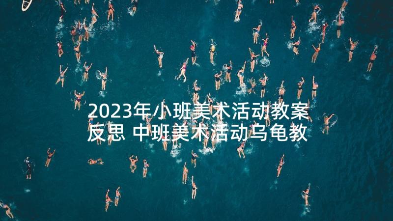 2023年小班美术活动教案反思 中班美术活动乌龟教案及反思(优质9篇)