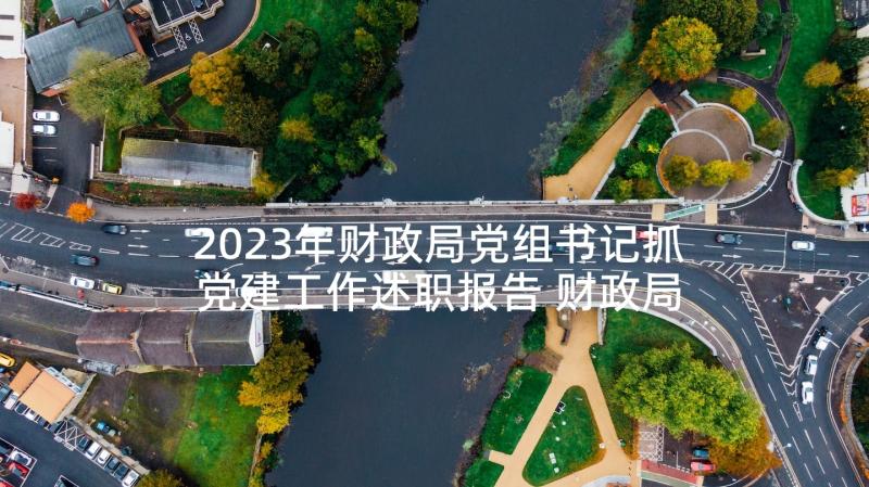 2023年财政局党组书记抓党建工作述职报告 财政局领导个人述职报告(精选5篇)