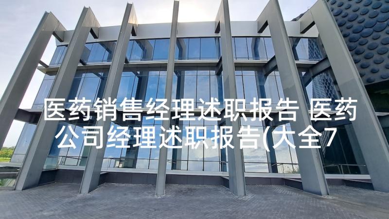 医药销售经理述职报告 医药公司经理述职报告(大全7篇)