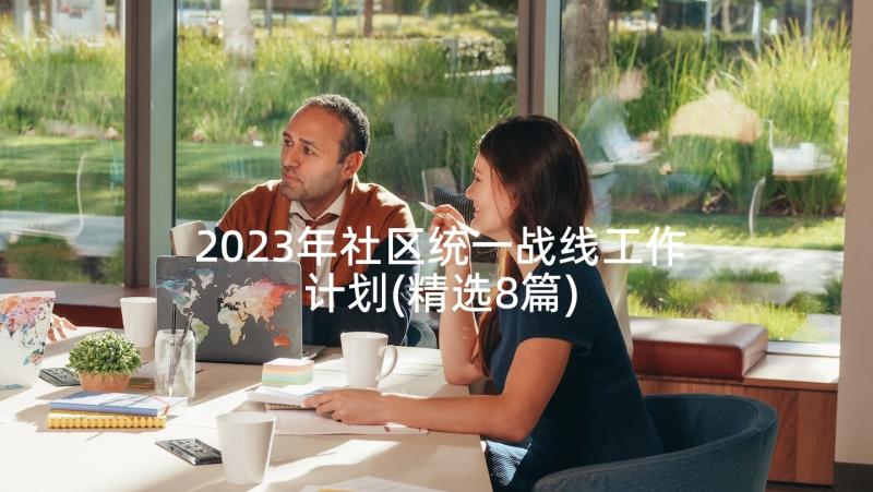 2023年社区统一战线工作计划(精选8篇)