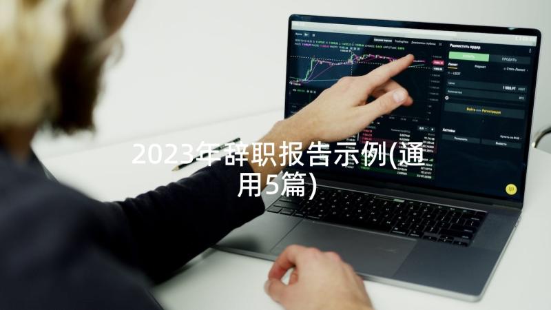 2023年辞职报告示例(通用5篇)