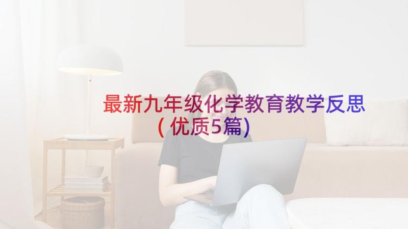 最新九年级化学教育教学反思(优质5篇)