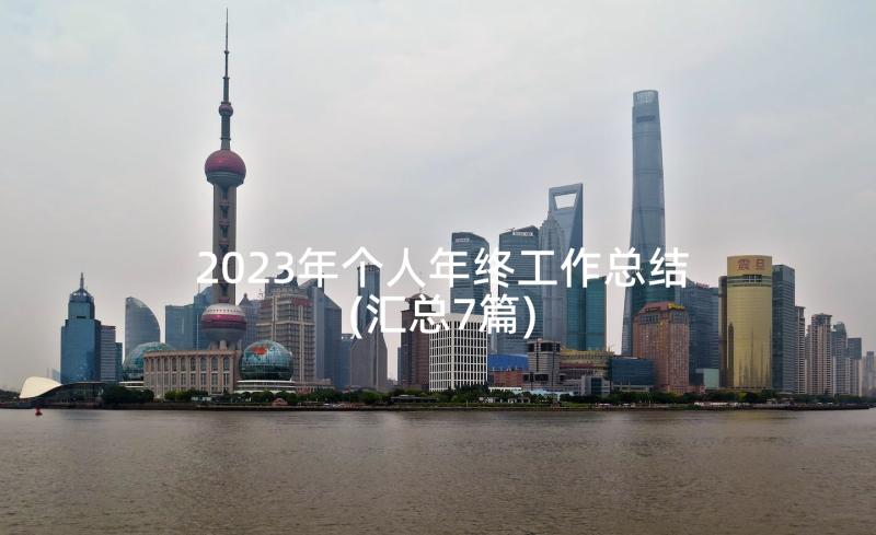 2023年个人年终工作总结(汇总7篇)