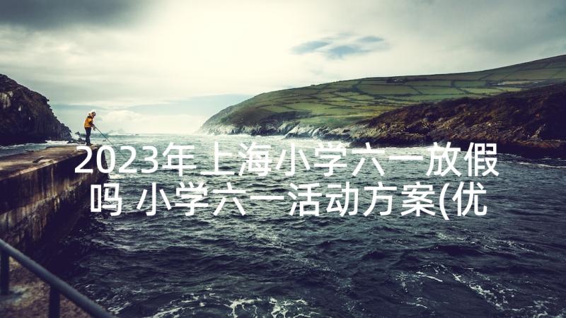 2023年上海小学六一放假吗 小学六一活动方案(优质6篇)