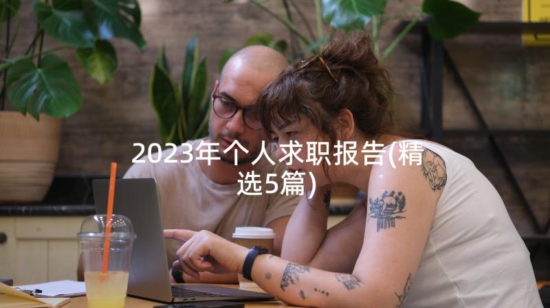 2023年个人求职报告(精选5篇)