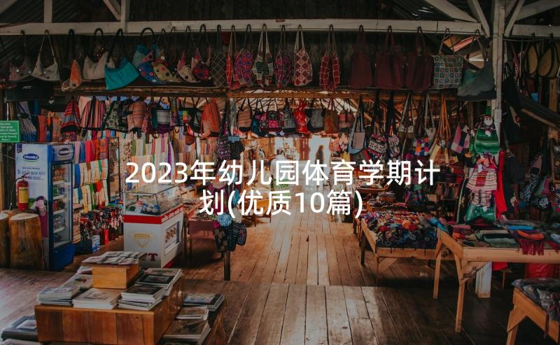 2023年幼儿园体育学期计划(优质10篇)